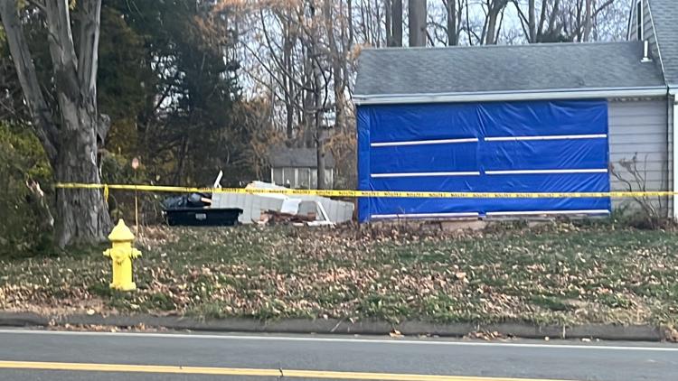 Person seriously hurt after driver crashes into Branford home: Fire department